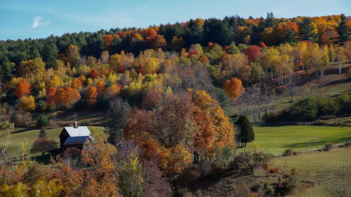Městečko ve Vermontu uzavřelo silnice kvůli influencerům fotícím padající listí
